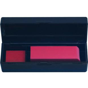 亚信戈德印章盒子带印泥单个独立章盒便携式私章人名章法人章方形收纳盒塑料放章多种规格印鉴盒