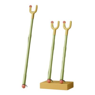 新款多巴胺撑衣杆可伸缩晾衣杆