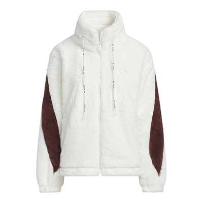 Adidas/阿迪达斯正品2025秋季款女士日常保暖运动宽松外套KC0079