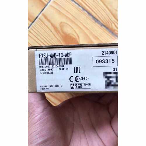 〔议价-可维修〕FX3U-4AD-TC-ADP模拟量输入模块 产 带 工业自动