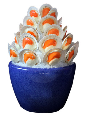 仿真海鲜食品模型假菜样品道具