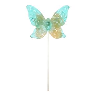 CANDY KEY精致手工蝴蝶造型棒棒糖清甜不腻高颜值零食节日礼物