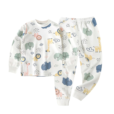 儿童秋冬男女无骨纯棉秋衣秋裤