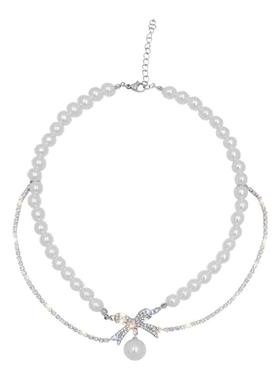 双层蝴蝶结女款优雅轻奢浪漫出逃