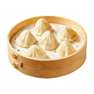 金城小笼汤包速冻方便早餐懒人食品薄皮猪肉馅灌汤包半成品480g