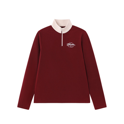 ELLEActive糯感超细绒POLO衫