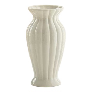 五代果专用花瓶白色北欧干花同堂黄金果水养鲜花客厅插花器陶瓷