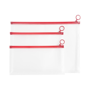 三年二班 考试专用透明袋子A4文件袋文具笔袋中考高考学生准考证收纳袋考研考公拉链袋加厚防水a5a6资料袋