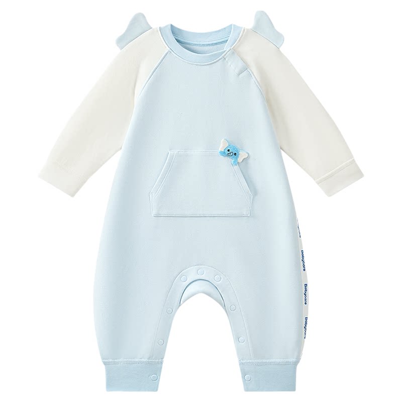 Babycare婴儿衣服卫衣宝宝衣服新生婴儿连体衣哈衣爬服包屁衣初生