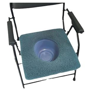 老人坐便椅垫孕妇坐便木凳椅套加厚坐便器套超大方形马桶坐垫通用