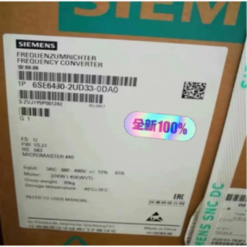 议价6SE64302UD330DA0西门子M440变频器30KW 6SE6430-2UD33-0DA0