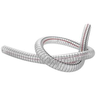 PVC透明钢丝软管吸料管水泵出水管加厚油管耐高温低温复合管