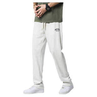 M2加长版男裤120cm直筒宽松潮流针织运动裤190高个子卫裤男夏季潮