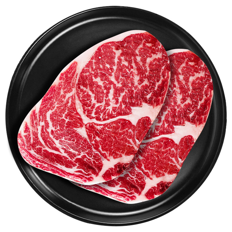 酥领鲜澳洲M5级原切眼肉牛排