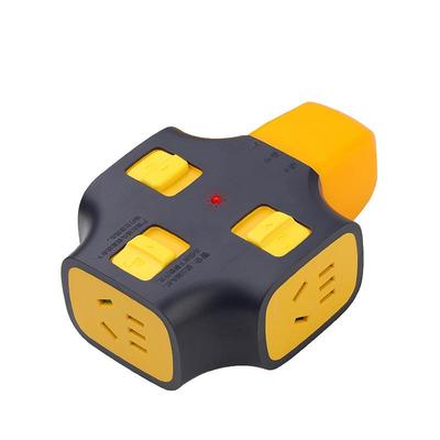 大功率地拖插座拉不脱带锁插排