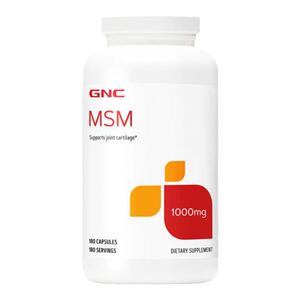 GNC有机硫180粒MSM关节软骨护膝