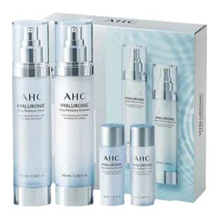 韩国AHC水乳套装神仙水套盒保湿补水男女学生平价护肤爽肤水100ml