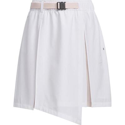 Adidas/阿迪达斯官方正品女士时尚不规则休闲运动半身裙IT4398