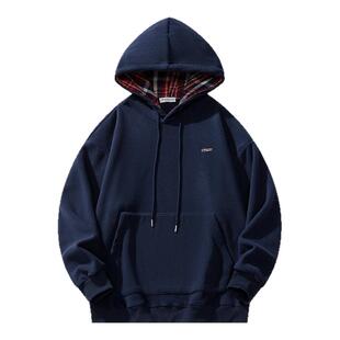 贵人鸟连帽卫衣外套男款2026年春秋季新款潮牌帽衫情侣款套头上衣