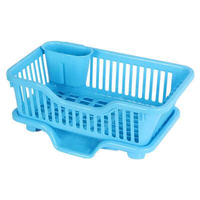 厨房沥水架淋水塑料碗碟放洗碗溧水碗架家用置物漏水篮放碗盆单层