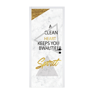 创意北欧洗手间门贴纸整张自粘装饰遮丑卫生间玻璃衣柜旧房门贴画