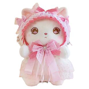 可爱穿裙子猫咪软萌公主丽莎猫猫女孩子布娃娃儿童礼物毛茸茸公仔