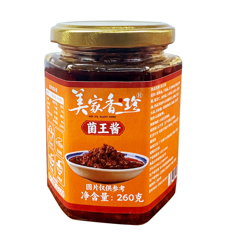 美家香珍260g瓶装菌王酱