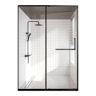 大白一字型淋浴房卫生间干湿分离