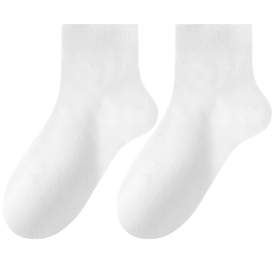 moremoil网眼透气男夏纯棉中筒袜