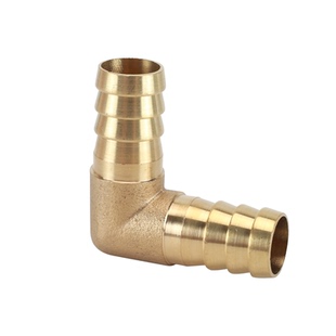 变径宝塔弯头L型皮插竹节90度铜异径格林头直角双头快插软管接头