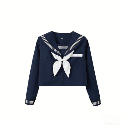 姬物语三本襟正统JK裙水手服套装狗短原创正版校供学院风不良少女