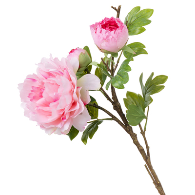 藕丝葵牡丹仿真花餐桌装饰假花