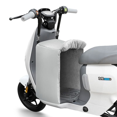 电动车挡风被分体式加绒加厚前保暖护腿神器护膝踏板小型冬天电瓶