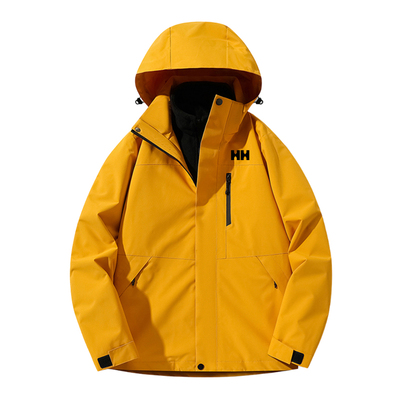 官方正品HH冲锋衣女款三合一冬季加绒加厚防风防水透气登山外套男