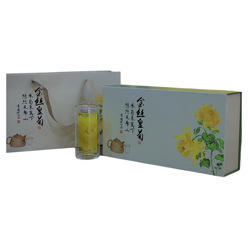 礼盒特大10cm黄山金丝皇菊