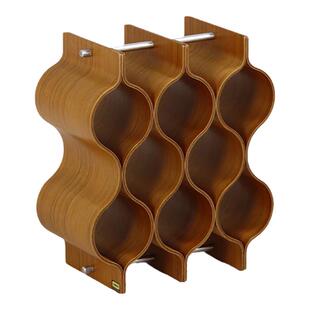 【MID-CENTURY MODERN】日本制SAITOWOOD成型胶合板制藏酒架