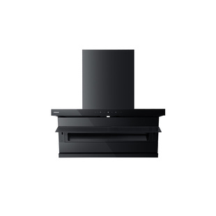 老板小黑翼D1P顶侧双吸D1U抽油烟机燃气灶一套家用官方旗舰店正品