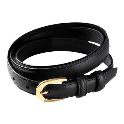 七匹狼女士皮带真皮装饰配裙子潮