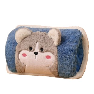 热水袋充电式暖宝宝防爆电暖手暖水袋女生用毛绒可爱暖被窝暖手宝