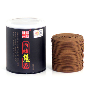 祈福神州天然西藏慧香4小时盘香线香寺庙办公家用供佛香净化正品