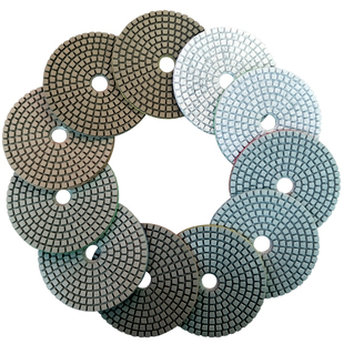 水磨片石材抛光大理石金刚石打磨工具角磨机玉石石头磨片地面翻新