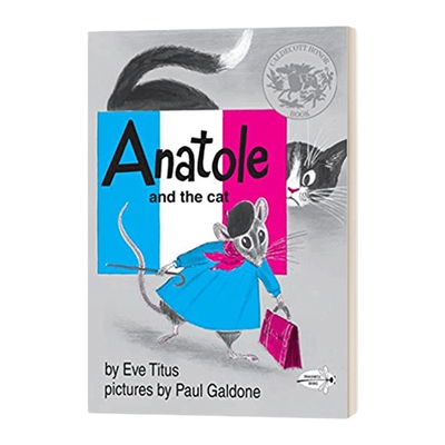 英文原版 Anatole and the Cat 阿纳托尔和猫 凯迪克银奖绘本 英文版 进口英语原版书籍儿童全英语书