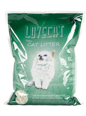爱宠爱猫绿茶可冲马桶除臭猫砂