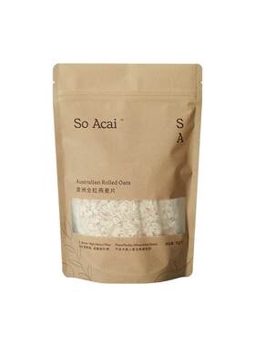 【百亿补贴】soacai全粒燕麦片原味隔夜燕麦粥快手早餐冲泡主食