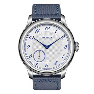 法拉苏蒂80小时长动续航手动机械表超薄机芯商务简约新款男士腕表