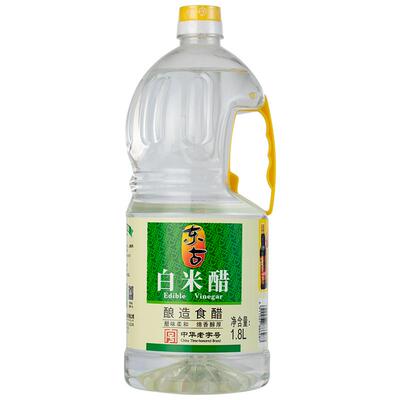 东古白米醋1.8l大桶装酿造