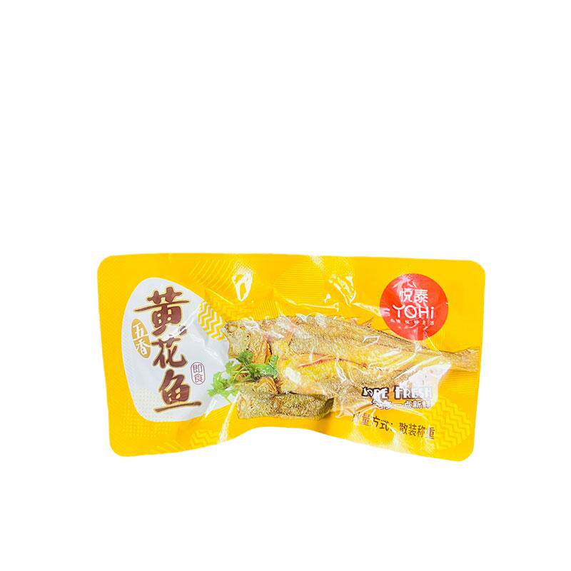 悦泰黄花鱼海鲜零食即食小黄鱼