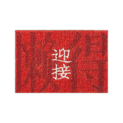 “懒得迎接”入户加厚丝圈地垫