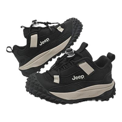 Jeep儿童户外运动防滑透气登山鞋