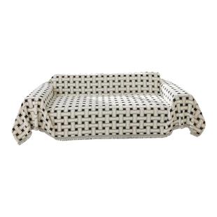 高级感沙发盖布巾四季通用奶油风沙发坐垫全包全盖套罩防滑盖毯